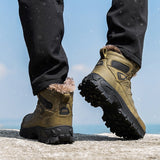 Men's Hiking Shoes Snow Hiking Boots Walking Sneakers Leisure Outdoor Shoes Mart Lion   