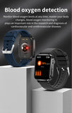Smart Watch 1.7inch Laser Treatment Body Temperature Accurate SPO2 BP 24H Heart Rate Health Monitoring Smartwatch Mart Lion   