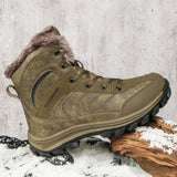 Winter Boots High Altitude Hiking Shoes Outdoor Field Training Boots High-Top Men's Climbing Snow Shoes Mart Lion   