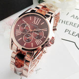 Quartz Watch Ladies Pink Wrist Women Watches Relogio Feminino Montre Femme Clock Mart Lion RoseBrown China 