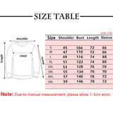 Oversized Men's Retro Striped Long Sleeve T Shirt Casual Breathable T Shirt Loose O Neck Street Mart Lion   