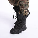 Winter Boots Men's Shoes Military Boots Special Force Tactical Desert Combat Ankle Army Work Shoes Leather Boots