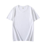 100% Cotton T Shirt Women Summer Casual Solid T-shirts Oversized Solid Tees Short Sleeve Female Basic Loose Soft Tops Mart Lion   
