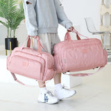 Women Travel Bags Multifunction Luggage Men Handbag Shoulder Crossbody Female Duffle Bag Casual Sports Fitness Mart Lion   