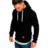 Men's Hoodies Sweatshirts Leisure Pullover Jumper Jacket Mart Lion Black S 