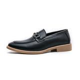 white leather shoes for men's luxury casual dance black slip on loafer platform boat Mart Lion black 38 