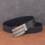 Men's Belt Leather Golf Smooth Buckle Fine Casual Ladies All-Match Trend Travel Office Pants Belt 2480 Mart Lion   