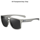 JackJad Outdoors Sports Square Shield Style Polarized TR90 Sunglasses Men's Women Brand Design Shades 3045 Mart Lion C9 Polarized 