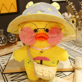 Kawaii Cartoon LaLafanfan 30cm Cafe Duck Plush Toy Stuffed Soft Kawaii Duck Doll Animal Pillow Kids Children Mart Lion 14  