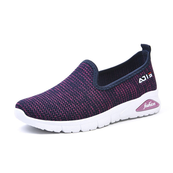  Women's Shoes Sports Leisure Breathable Sneakers Soft Sole Mother Spring Summer Fall Mart Lion - Mart Lion