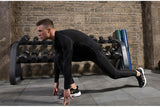 Men's Bodybuilding Sport T-shirt Quick Dry Running Shirt Long Sleeve Compression Top Gym Fitness Tight Rashgard Mart Lion   