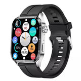 GT4 Smart Watch Men's Always-On Display NFC Bluetooth Call Heart Rate Blood Pressure Wireless Charging Smartwatch Mart Lion Silver  