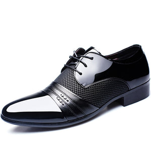 Former Leather Shoes Men's Lace Up Oxfords Wedding Dress Party Zapatos Para Hombre De Vestir Mart Lion   