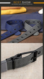 Men's Belts Army Military Canvas Nylon Webbing Tactical Belt Casual Designer Unisex Belts Sports Strap Jeans Mart Lion   