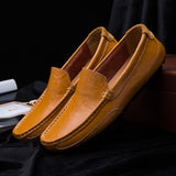 Genuine Leather Shoes Men's Casual Drive Shoes Men's Loafers Mart Lion   