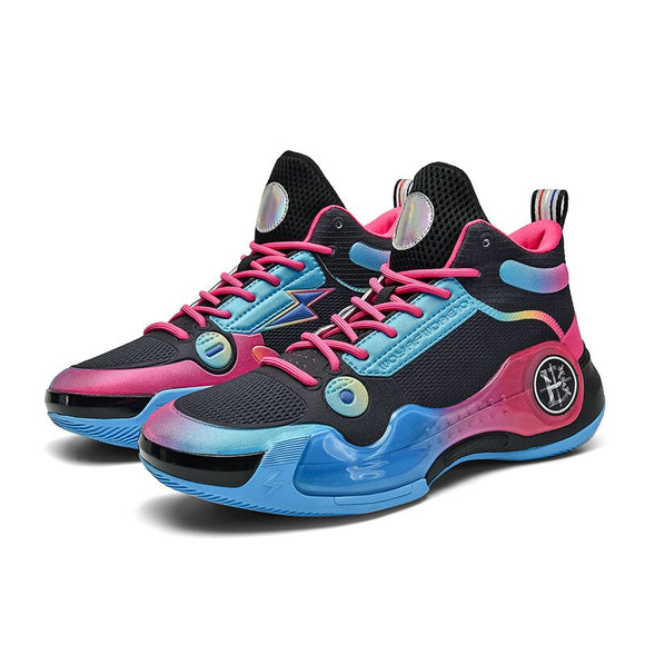 Men's Basketball Shoes Kids Unisex Couple Sports Summer Breathable Sneakers Women Mart Lion 8017 6.5 
