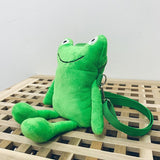 Plush Cute Frog Small Bag Female Girl Mobile Phone Bag Shoulder Messenger Bag Mart Lion   