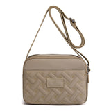 Women Luxury Handbag One Shoulder Mobile Phone Bag Messenger Bag Mini Cross Body Bag Tote Mart Lion Khaki  