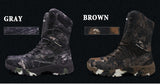 Camouflage Men's Boots Work Shoes Tactical Military Army Outdoor Hiking Ankle Mart Lion   
