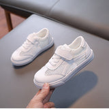 Autumn Mesh Kids teens Sneakers Shoes For Girls Sport Child Leisure Tenis Infantil Casual Warm Running Boy Mart Lion white 26 