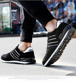 Men's Sneakers Artificial Leather Casual Shoes Breathable Tennis Zapatillas Hombre Mart Lion   