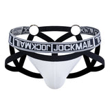 Men's Bondage Underwear Jockstrap Mesh String Hollow Lingerie Thong Tangas Cueca Gay Sissy Penis Pouch Mart Lion   