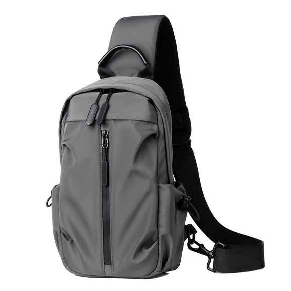Men's Bag Canvas Chest Bag Causal Travel Chest Shoulder Bag Male Crossbody Packs Multifunctional Waist Pack Mart Lion   