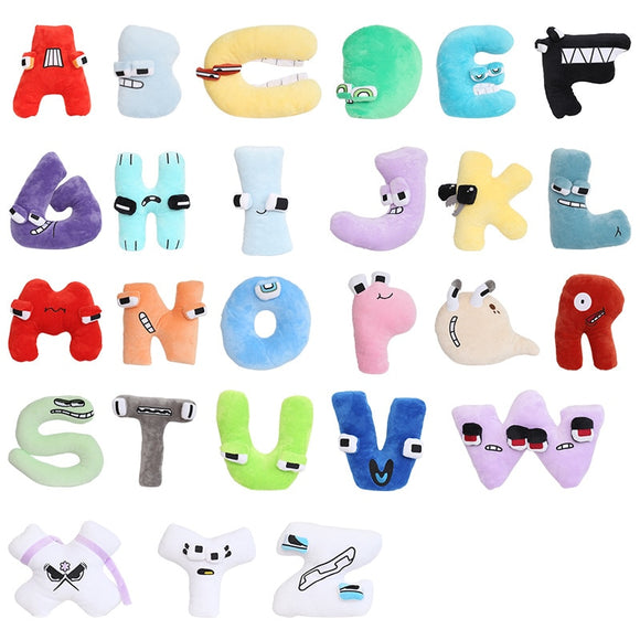 26 English alphabet lore peluche But Are Plush Stuffed Animal Plushie Doll Toys For Kids Montessori Toy Mart Lion   