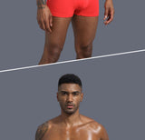 5pcs/lot Men's Boxer Cotton Underwear Set Solid Underpants Calzoncillos Hombre BoxerShorts Lingerie Panties Mart Lion   