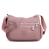 Messenger Bag Causal Women Shoulder Bag Multi Layer Nylon Bag Female Crossbody Bags Crossbody Mother Bag Shoudler Bag Mart Lion Pink 01  