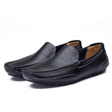 Genuine Leather Shoes Men's Casual Drive Shoes Men's Loafers Mart Lion   
