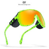 Polarized Cycling Sunglasses Men's Mirrored lens TR90 Frame Women Outdoor sport Bicycle Glasses Goggles Eyewear UV400 Mart Lion C57  