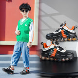 Boys Children Kids Sneakers Sport Shoes Casual Children Boy Leather Walking Winter Aut Autumn Warm Plush Mart Lion   
