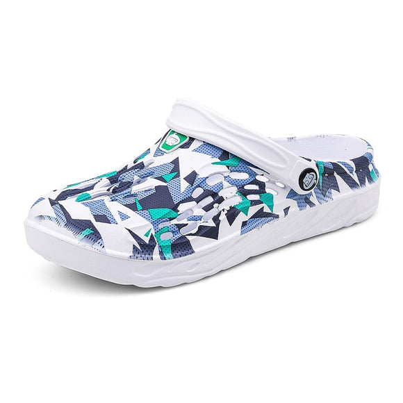  Light Men's Slippers Summer Chef Shoes Men's Outdoor Wading Platform Sandals Soft Beach Antiskid Sports Mart Lion - Mart Lion