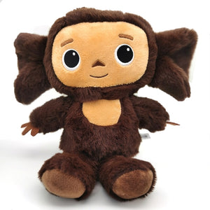 Movie Cheburashka Monkey Plush Toy 30CM Kawaii Baby Kids Sleep Appease Doll Toys for Children Mart Lion   