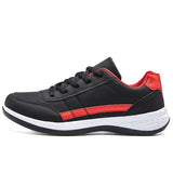 Leather Men Shoes Soft Sneakers Trend Casual Breathable Leisure Sneakers Non-slip FootwearVulcanized Shoe Mart Lion   