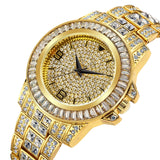 Women Watches Ladies Quartz Watch Full Stainless Wristwatch gold watch relógio feminino Mart Lion Gold50  