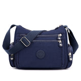 Messenger Bag Causal Women Shoulder Bag Multi Layer Nylon Bag Female Crossbody Bags Crossbody Mother Bag Shoudler Bag Mart Lion Blue 02  