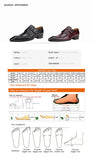 Casual one-step loafers Monk lace up dress shoes Social Formal Wear Man's Wedding Dress Office Pointed Toe zapatos hombre Mart Lion   