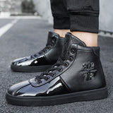 Red Brand Superstar Shoes Men's Luxury Designer Black Sneakers Street High top Skateboard Flats Mart Lion   