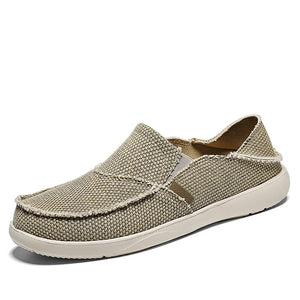 Men's Loafers Canvas Shoes Casual Sneakers Slip On Footwear Mart Lion   