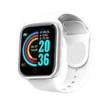 Series i7 Digital watch Men's Women Smartwatch Heart Rate Step Calorie Fitness Tracker band watches For Apple Android kids Y68 Pro Mart Lion Y68 White  