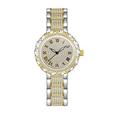 Men Women Quartz Watch Diamond Watches  Casual Star Shinning Wristwatche reloj de mujer Mart Lion SilverGold  