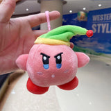 Cute Star Kirby Stuffed Plush Toy Cartoon Kirbys Figure Key Chain Pendant Kawaii Anime Toys Mart Lion 15cm 4 