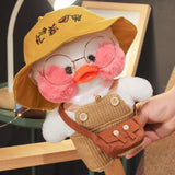 Kawaii Cartoon LaLafanfan 30cm Cafe Duck Plush Toy Stuffed Soft Kawaii Duck Doll Animal Pillow Kids Children Mart Lion 23  