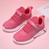 Kids Sneakers for Boys Girls Mesh Tennis Shoes Breathable Sports Running Shoes Lightweight Children Casual Walking Mart Lion   
