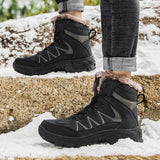 Winter Men‘s Hiking Shoes Outdoor Trekking Boots High Top Mountain Climbing Sneakers Tactical Ankle Boots Mart Lion   