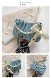  Summer Small Bags Female Senior Sense Of Pearl Pleated Cloud Armpit Bag Niche Bags Mart Lion - Mart Lion