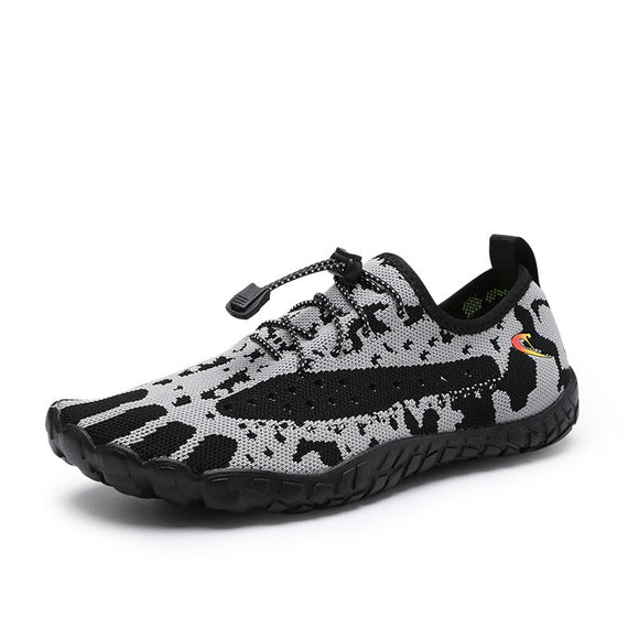 Water Shoes Men's Sneakers Barefoot Outdoor Beach Sandals Upstream Aqua Quick-Dry River Sea Diving Swimming Mart Lion BLACK 40 