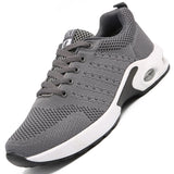 Men's Leather Walking Jogging Sneakers Running Sport Shoes Black Lightweight Athletic Trainers Breathable Mart Lion MC5291713-3 39 